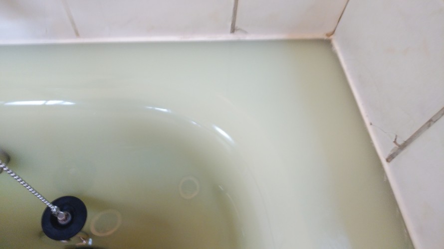浴室クリーニング水垢