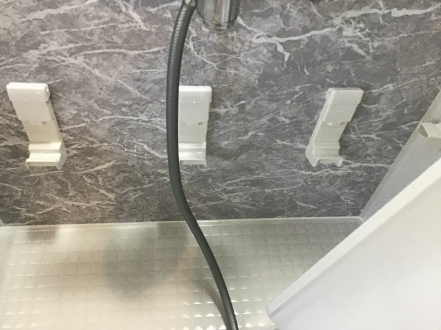 浴室床だけの掃除と追い焚き配管クリーニング