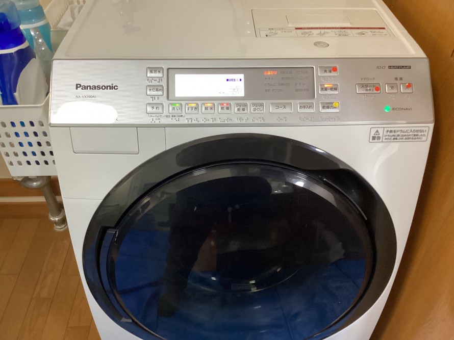 パナソニックドラム式洗濯機分解クリーニング