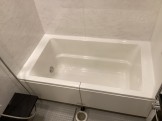 浴室ミズアカ除去