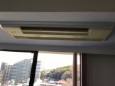 三菱天井埋込エアコンクリーニング