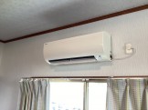 猫部屋のエアコンクリーニング